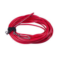 Ligne de flottaison en PVC rouge de 40 pieds pour la pêche sous-marine PK-130, avec logo personnalisé, certifiée BSCI ISO9001, pour les prédateurs sous-marins