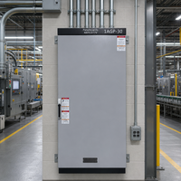 Armoire de distribution électrique en acier galvanisé pour appareillage basse tension, étanche à la poussière et à l'eau IP66, 600A, 6 prises, anti-effraction