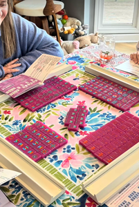 Nouvelle sortie : Tapis de mahjong de luxe en néoprène 31,5x31,5 pouces pour jeux de casino et poker, design portable, en stock - Product Image 4