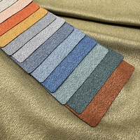 Rideau d'ameublement uni tissus textiles et rideaux 100% polyester tissu rideau matière première