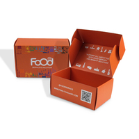 Boîte d'expédition postale en carton ondulé personnalisée ODM, impression double face, écologique, recyclable, finition mate, pour la vente au détail