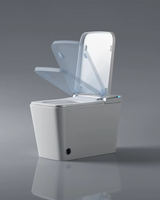 Nouveau design de toilettes intelligentes Chauffage électrique intégré Toilettes à chasse à induction Toilettes intelligentes
