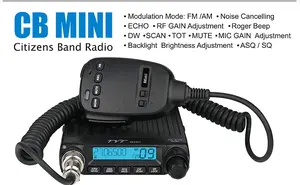 TYT CB Radio AM FM 27Mhz CB Radio With Din Size 4W Out Put Power Vehicle Mounted Two-way Radio20W High Power Long Range Walkie