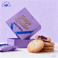 Biscuits en gros de qualité supérieure : Snacks sains et délicieux, biscuits moelleux fourrés aux saveurs éclatantes, emballage en boîte