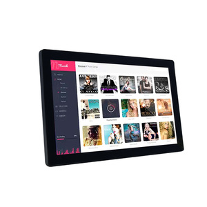 23,8 pulgadas todo en uno 1920*1080 350 cdm2 táctil capacitiva PC montaje en pared RKPX30 sistema Android POE Android Tablet educación - Product Image 1