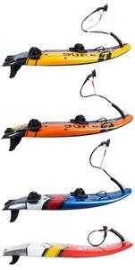 Planche de surf à réaction haute performance en fibre de carbone, équipement de sports nautiques écologique pour les voyages à la plage, comprend un sac, une pompe et des accessoires - Product Image 5