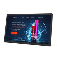 Tablette Android 14 murale intérieure 21,5 pouces 4+64 Go pour affichage publicitaire commercial, avec options NFC et PoE pour toilettes
