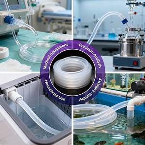 Tuyau en silicone de qualité alimentaire transparent personnalisé 4 5 6 <span class=keywords><strong>7</strong></span> <span class=keywords><strong>8</strong></span> 9 10 12 mm Tuyau en caoutchouc de silicone flexible élastique Tuyau en silicone flexible - Product Image 6