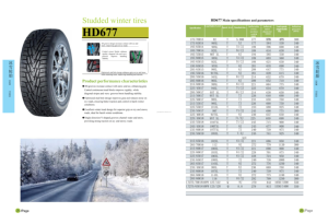 Pneu radial d'hiver HAIDA HD677 <span class=keywords><strong>2155517</strong></span> 225/45R17, design de bande de roulement optimisé, excellente traction, conduite confortable pour les trajets quotidiens - Product Image 6