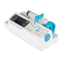 Pompe à seringue automatique portable VET, haute précision, avec fonctions de diagnostic, pour usage vétérinaire
