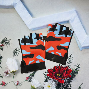 ถุงมือออกกำลังกายครึ่งนิ้วกันลื่นสำหรับเด็ก, ถุงมือป้องกันรังสียูวีและโช้คอัพสำหรับขี่จักรยานขี่จักรยานในช่วงฤดูร้อน - Product Image 3