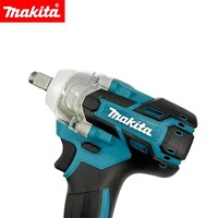Outils électriques légers pour le bricolage, l'installation de meubles et les réparations de garage, clé à chocs sans fil Makita 18V sans balais de 1/2 pouce pour usage domestique