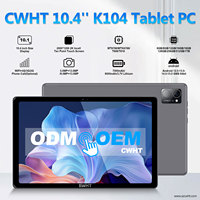 Tablet Android de 10.4 Pulgadas, 4G LTE, Doble SIM, 8GB RAM, 128GB ROM, MT8788 Octa Core, Pantalla 2K, Lápiz Óptico, OEM ODM