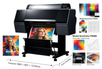 Impresora de Inyección de Tinta de Formato Grande SureColor P9080 Usada de 44 Pulgadas con Cabezal de Impresión TFP y Alineación Automática
