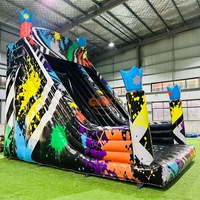 Toboggan gonflable commercial extérieur de 20 pieds à vendre