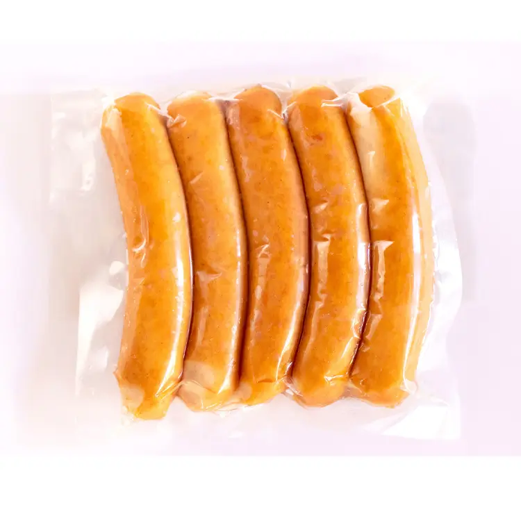 Changxi 공장 3 측면 씰 사전 절단 식품 보존 고기 용 진공 포장 백