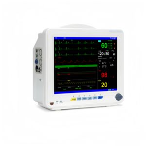 Peralatan Rumah Sakit Perangkat Medis Monitor Tanda Vital 12-inci Braket Opsional Troli Monitor - Product Image 3