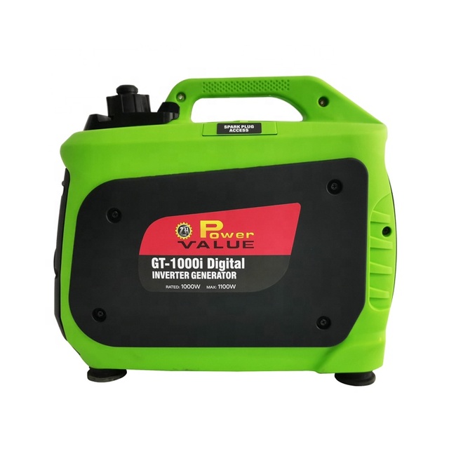 Power Value Digital Inverter Generator 1kw 1000w 230v Silent Type Power Portable Inverter Gasoline Generator