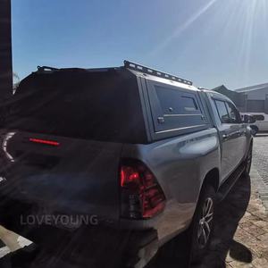 Cubiertas Útiles para Camionetas <span class=keywords><strong>Toyota</strong></span> <span class=keywords><strong>Hilux</strong></span> 2015-2026, Techo Rígido con Ventanas, Cubierta para Camioneta, Accesorios Exteriores - Product Image 3