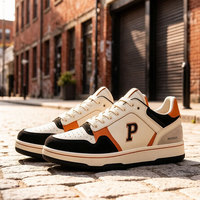Chaussures de sport basses en cuir entièrement personnalisables pour femmes et hommes, style urbain, fabrication OEM ODM, conception de marque privée, baskets personnalisées