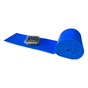 M1220 nastro trasportatore piatto piatto di qualità con cuscinetto a rulli vendite dirette della fabbrica di plastica a basso costo modulo catena nuova condizione - Product Image 6