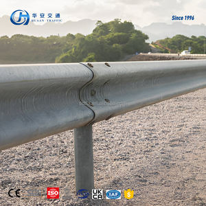 Anti-Corrosie Op Maat Gemaakt Staal Gegalvaniseerde Snelweg Vangrail Drie Golven Snelwegwachter Rail Voor Berm - Product Image 2