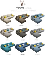Canapé d'angle modulable convertible en tissu gris, design contemporain et moderne, pour salon, avec chaise longue, mobilier de maison de haute qualité, prix usine