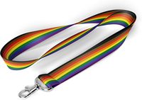 Lanière de drapeau de la fierté LGBTQIA, insigne bisexuel gay pour événement transgenre allié droit