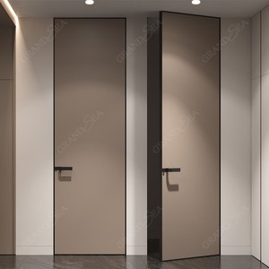 Moderno semplice invisibile <span class=keywords><strong>a</strong></span> filo montato su cornice <span class=keywords><strong>porta</strong></span> in legno altezza <span class=keywords><strong>porta</strong></span> del <span class=keywords><strong>soffitto</strong></span> camera da letto nascosta <span class=keywords><strong>porta</strong></span> interna - Product Image 1