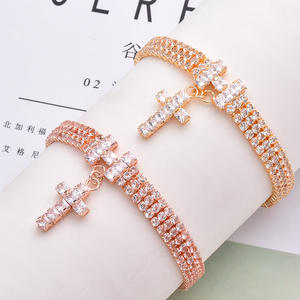 Ashion-<span class=keywords><strong>collar</strong></span> de perro personalizado con diamantes ostentosos, pulsera para el propietario, venta al por mayor - Product Image 4