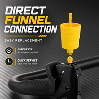 Kit de purge de frein hydraulique VXM MTB avec seringue ergonomique, outil optionnel pour liquide et huile, compatible avec les freins à disque LTW*O, en plastique technique