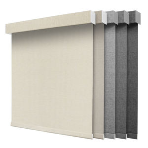 ZSTARR tissus sans colle enveloppé cantonnière moteur automatique pour stores de fenêtre stores roulants stores occultants - Product Image 1