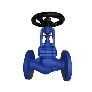 บอลลูนวาล์ว DIN แบบมีหน้าแปลน  ขนาด Pn16 Pn25 Pn40 ผลิตจากเหล็กหล่อ - Product Image 2