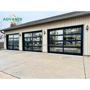 2025 Offre Spéciale verre dépoli moderne nouvelle porte de <span class=keywords><strong>garage</strong></span> automatique combinée pour Villa - Product Image 2