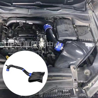 Installation OEM de boîte à air d'admission d'air en fibre de carbone EDDY pour Volkswagen Golf R MK8 Scirocco R 2.0T EA113 conçue avec numérisée en 3D