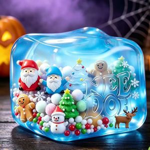 Nuevo Juguete Antiestrés Luminoso de Navidad, de Subida Lenta, para Decoración del Hogar y Jardín - Product Image 6