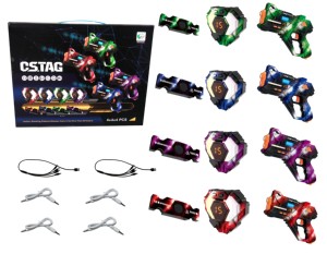 Jeu d'arcade <span class=keywords><strong>de</strong></span> tir infrarouge - Jeu <span class=keywords><strong>de</strong></span> tir sur cible, cibles mobiles pour pistolets laser, ensemble <span class=keywords><strong>de</strong></span> jouets - Product Image 2