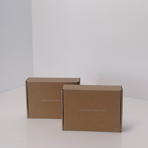 Tùy chỉnh kraft giấy sóng Hộp Thư Matte in bao bì hộp và giao thông vận tải Hộp quà tặng - Product Image 2