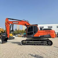 Excavatrice hydraulique d'occasion Doosan DX225LC-9C en bon état, système hydraulique d'origine, faible consommation de carburant, à vendre