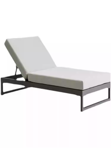 Chaise longue d'extérieur Hôtel Loisirs Imperméable Cour extérieure Villa Piscine Chaise <span class=keywords><strong>de</strong></span> plage pliante Meubles <span class=keywords><strong>de</strong></span> <span class=keywords><strong>lit</strong></span> lounge - Product Image 4