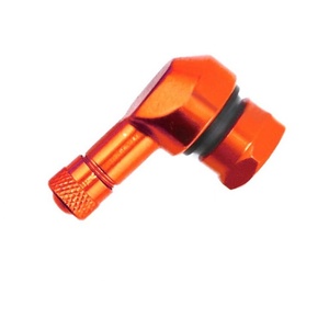 Coude de <span class=keywords><strong>Valve</strong></span> de pneu de roue de moto de machines de pièces de rechange de moto personnalisées de CNC avec 90 degrés - Product Image 5