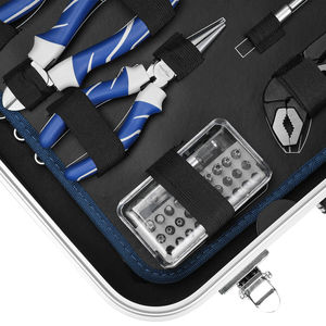 Nouvel ensemble d'outils STEELTREKS 118 pièces – Prix de gros – Kit d'outils de réparation automobile et domestique de haute qualité avec mallette en aluminium CR-Vin - Product Image 6