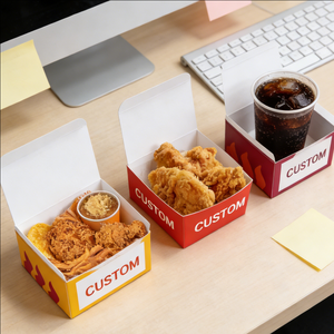 Large Disposable Leak Proof Lunch Box Packaging Paper Food Delivery <b>Containers</b> with Custom Logo for Restaurant Eco <b>Takeaway</b> - Product Image 4