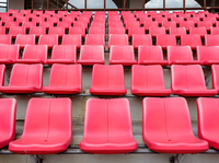 Fabricants de sièges de stade de gymnastique de chaise en plastique de haute qualité
