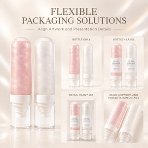 สเปรย์ฉีดผมและผิวหน้า HKH Custom Mineral Makeup ขนาด 100 มล. 5 สี ชิมเมอร์ กลิตเตอร์ สูตรควบคุมความมัน สำหรับวีแกน - Product Image 5