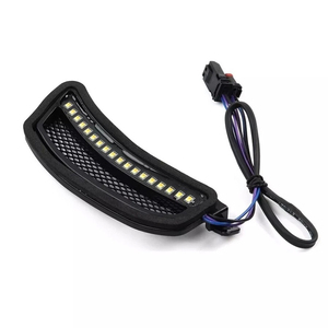 ไฟ LED หน้ารถแบบมีช่องระบายอากาศ พร้อมไฟเลี้ยวและไฟวิ่งกลางวัน DRL สำหรับรถมอเตอร์ไซค์ฮาร์เลย์ ซอฟเทล โลว์ไรเดอร์ ST อุปกรณ์ตกแต่งรถมอเตอร์ไซค์ - Product Image 6
