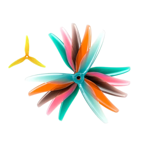 Gemfan 허리케인 51466 V2 프로펠러-5.1X4.66 <span class=keywords><strong>3</strong></span> 블레이드 PC, 5 인치 FPV 레이싱 멀티로터 DIY RC 부품 - Product Image 1