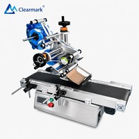 Automatische Flachetikettiermaschine für Kartonverpackungen Barcode-Aufkleber-Anwendung