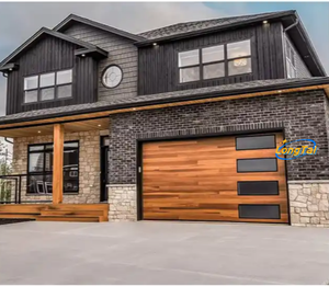 LONG TAI Portes <span class=keywords><strong>de</strong></span> <span class=keywords><strong>garage</strong></span> sectionnelles Porte <span class=keywords><strong>de</strong></span> <span class=keywords><strong>garage</strong></span> basculante en acier isolé en aluminium avec surface finie - Product Image 5