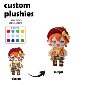 Supplier Mainan Boneka Plush ODM MOQ Rendah, Desain Boneka Isi Sendiri Berkualitas Tinggi dengan Bentuk, Warna, dan Bahan yang Dapat Disesuaikan - Product Image 1